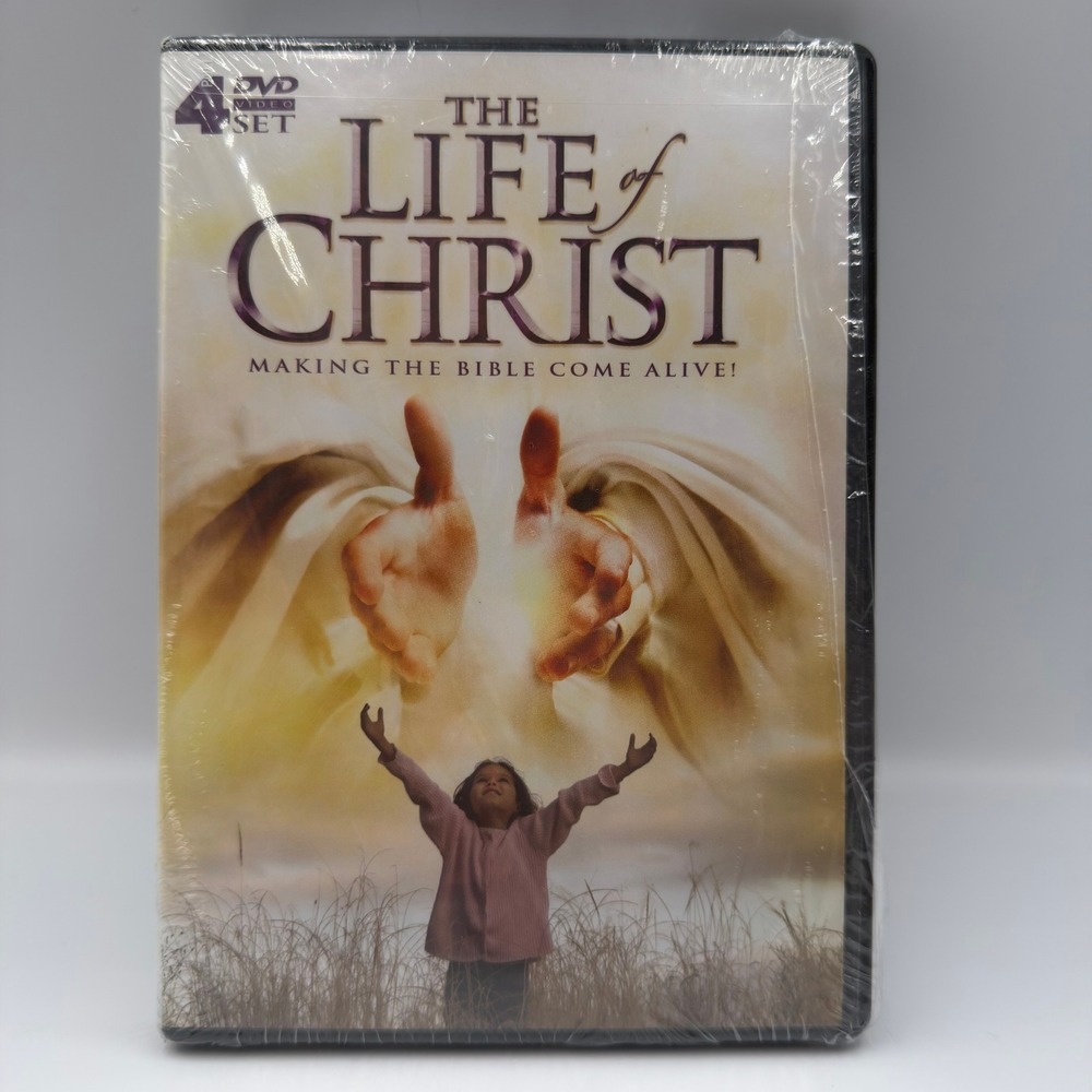 The Life of Christ 4 DVD Set Timeless Media Group Religious Bible New Sealed